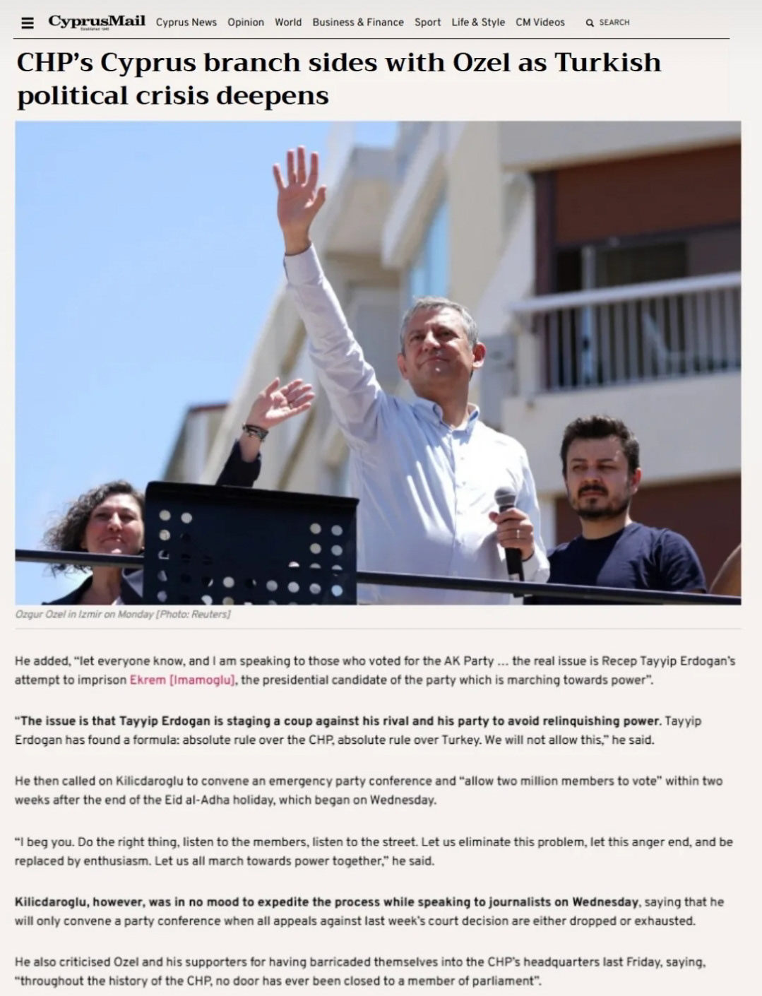 CYPRUSMAIL ON MAY 27, 2026