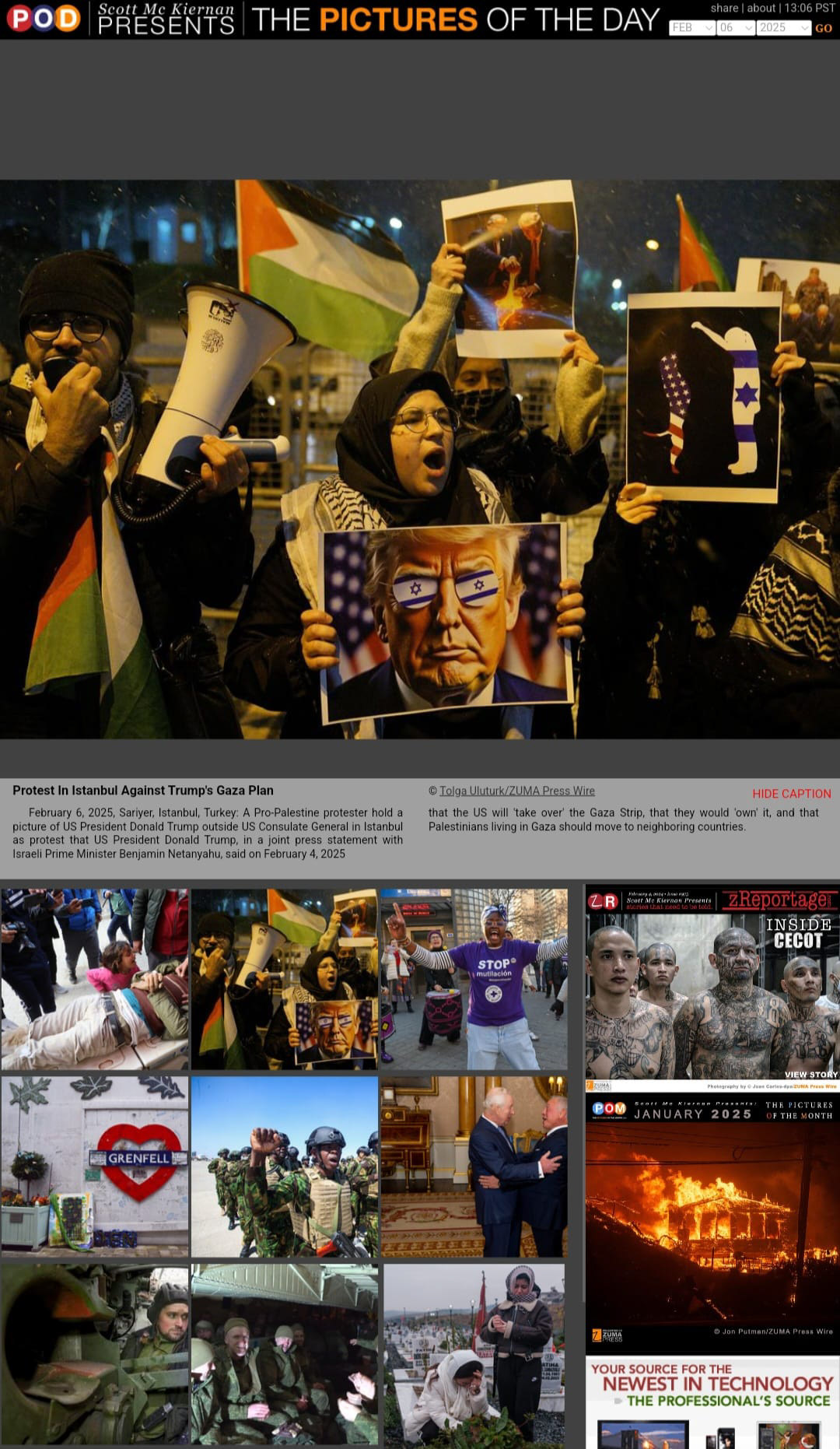 Zuma Press ''Pictures of The Day''