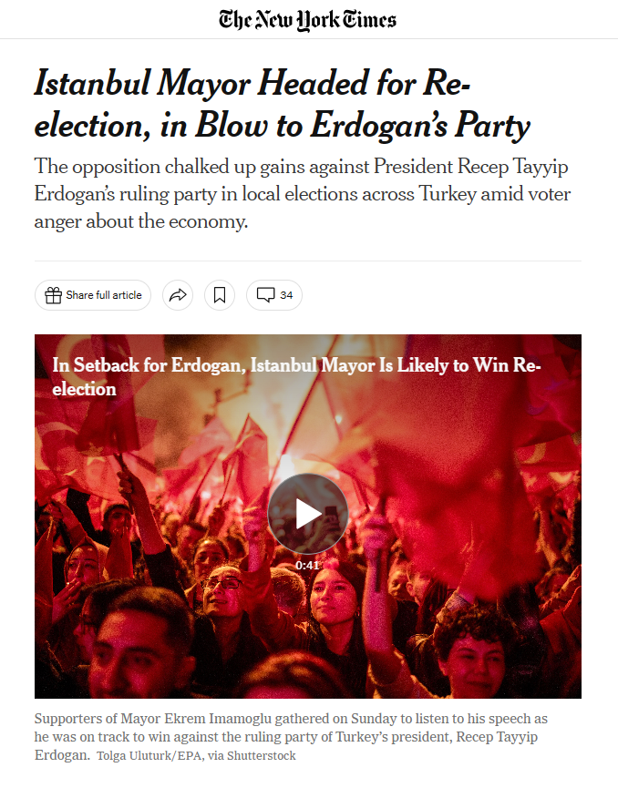 THE NEW YORK TIMES ON APRIL 1, 2024.