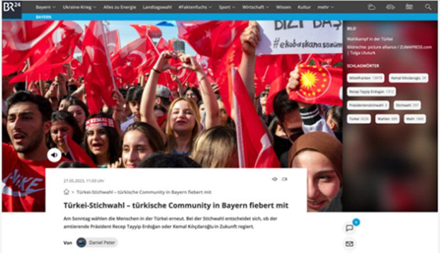 BAYERISCHER RUNDFUNK (BR)  ON MAY 27, 2023