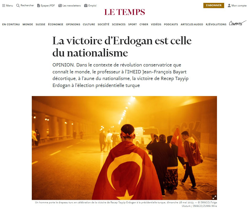 LE TEMPS ON MAY 29, 2023