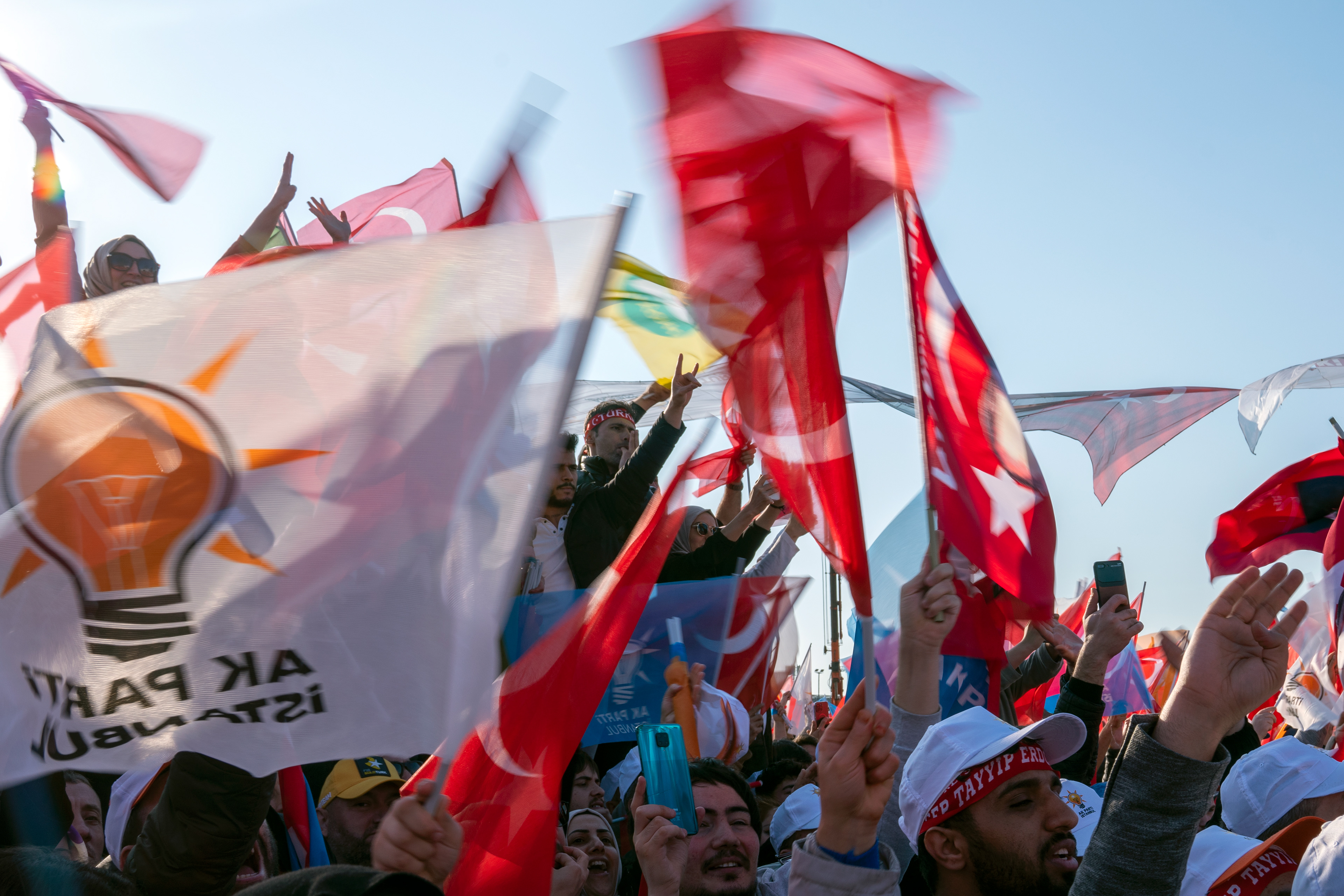 Istanbul campaign rally of Recep Tayyip Erdogan, the President of Turkey and the presidential candidate of the Republic Alliance, was held in Istanbul Ataturk Airport Nation's Garden with the participation of hundreds of thousands of people on May 7, 2023.