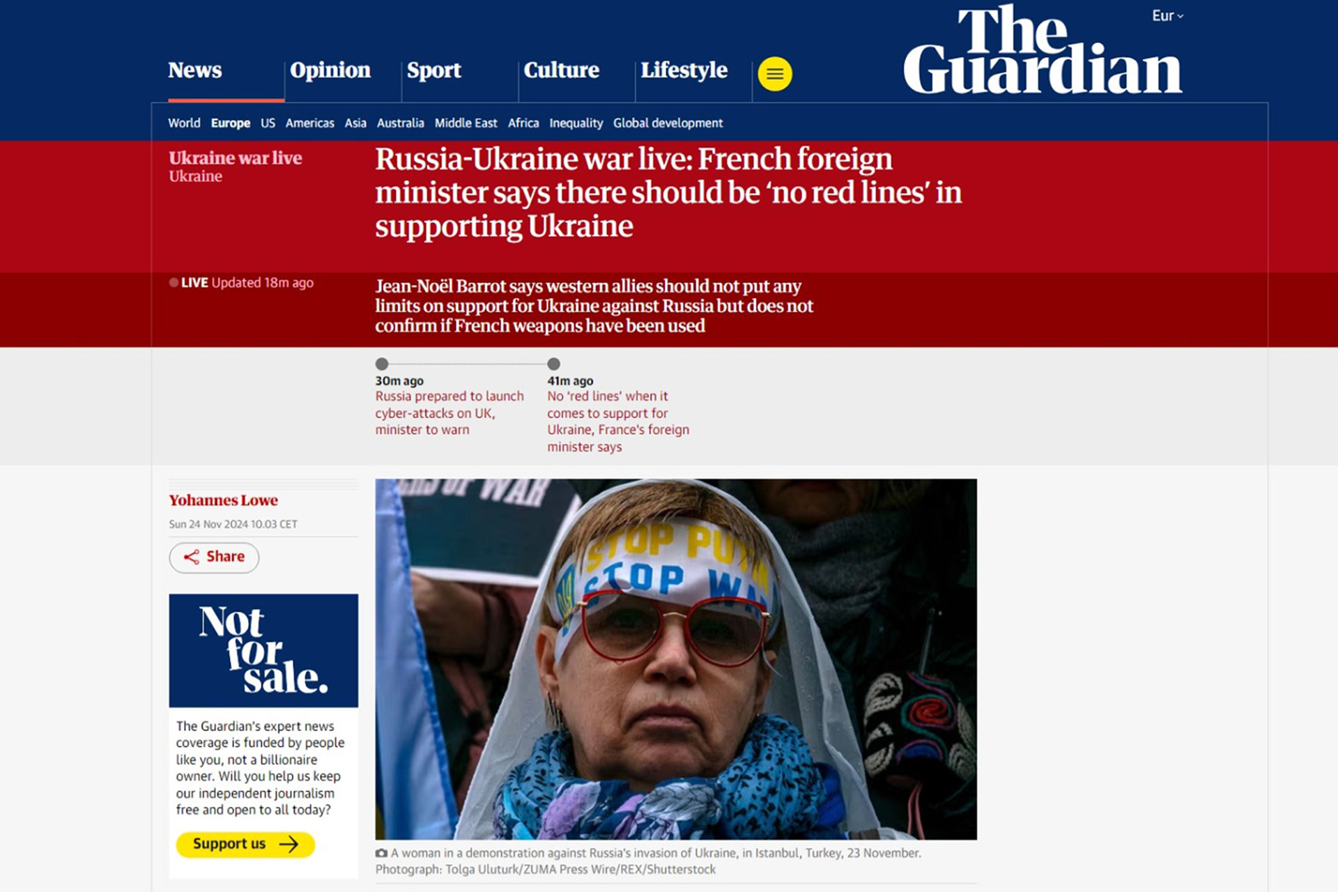 THE GUARDIAN ON NOVEMBER 24, 2024.