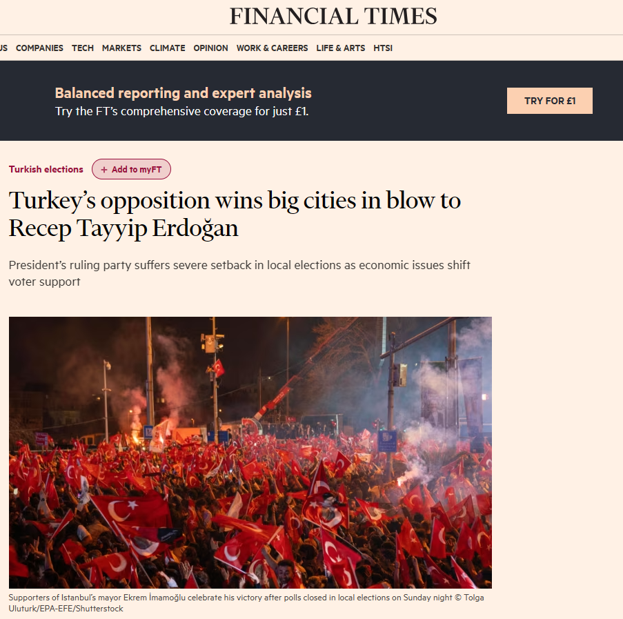 FINANCIAL TIMES ON APRIL 1, 2024.