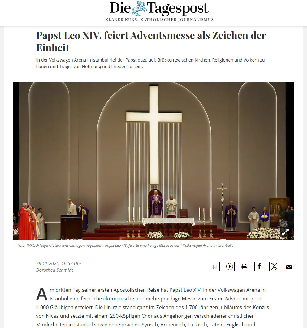 DIE TAGESPOST ON NOVEMBER 29, 2025