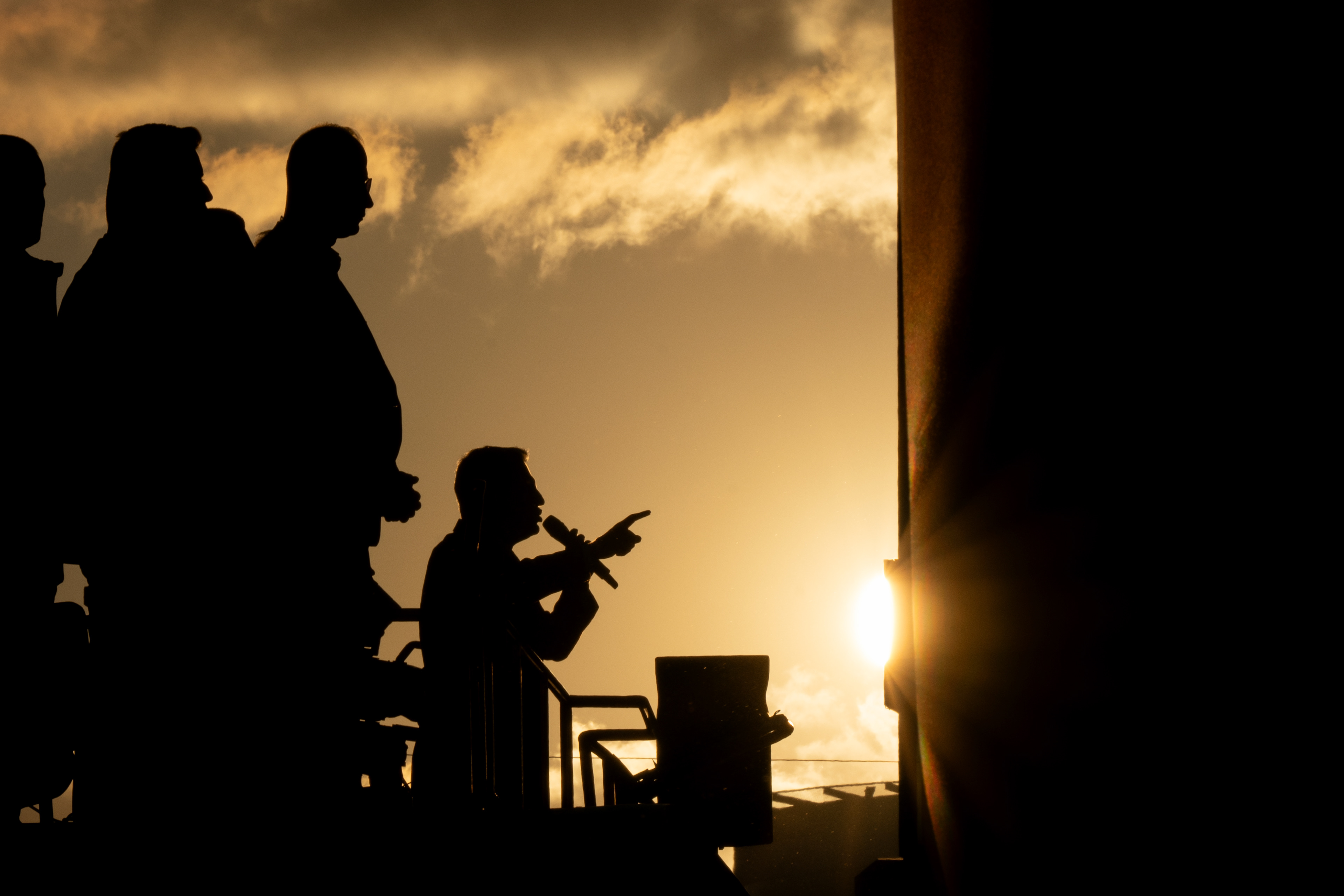 Republican People's Party Chairman Ozgur Ozel (C) speaks at the rally aftermath the arrest of the Mayor of Esenyurt and the appointment of a trustee, at Esenyurt Republic Square in Istanbul on October 31, 2024. 