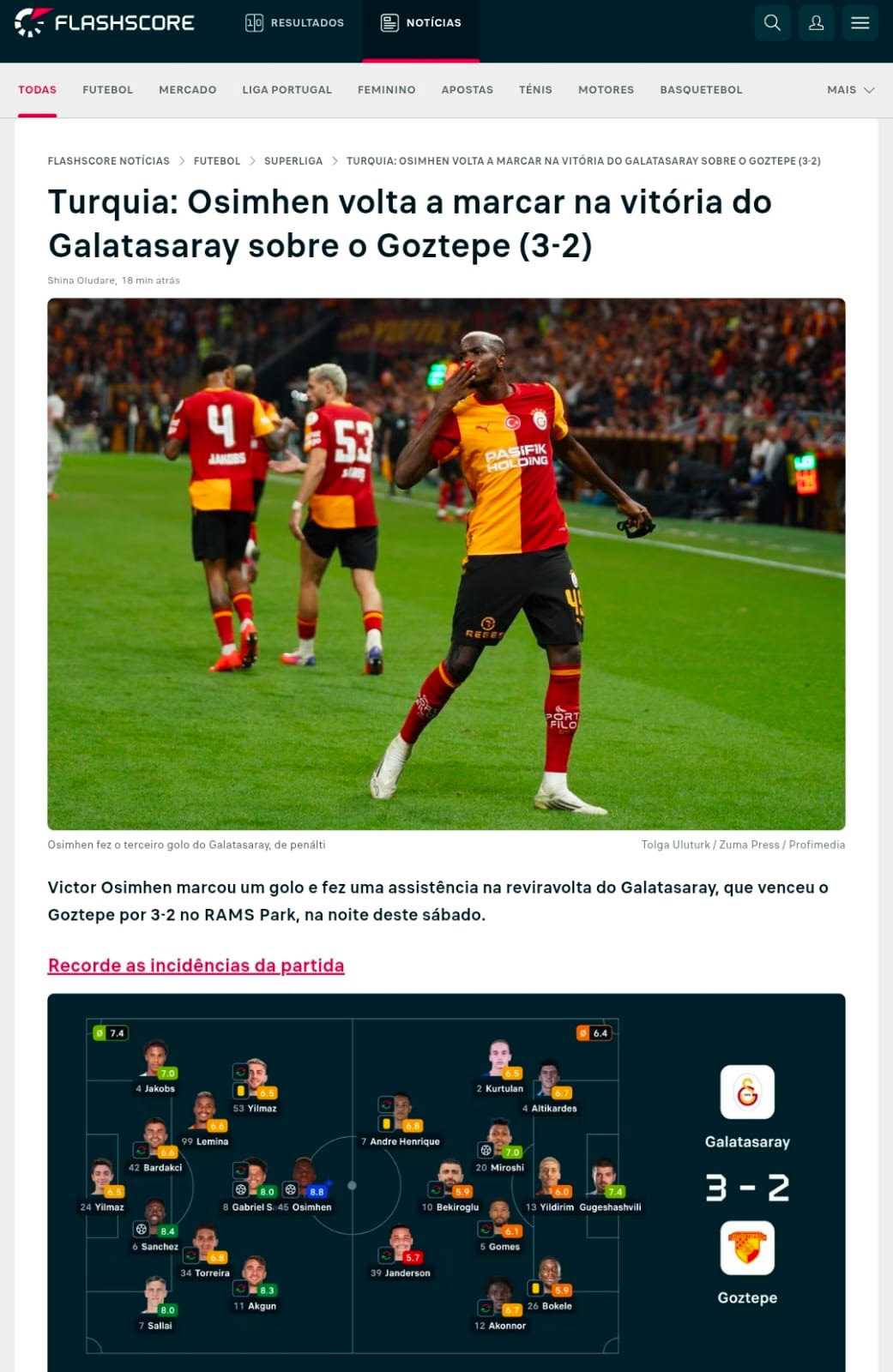 FLASHSCORE ON AUGUST 29, 2026