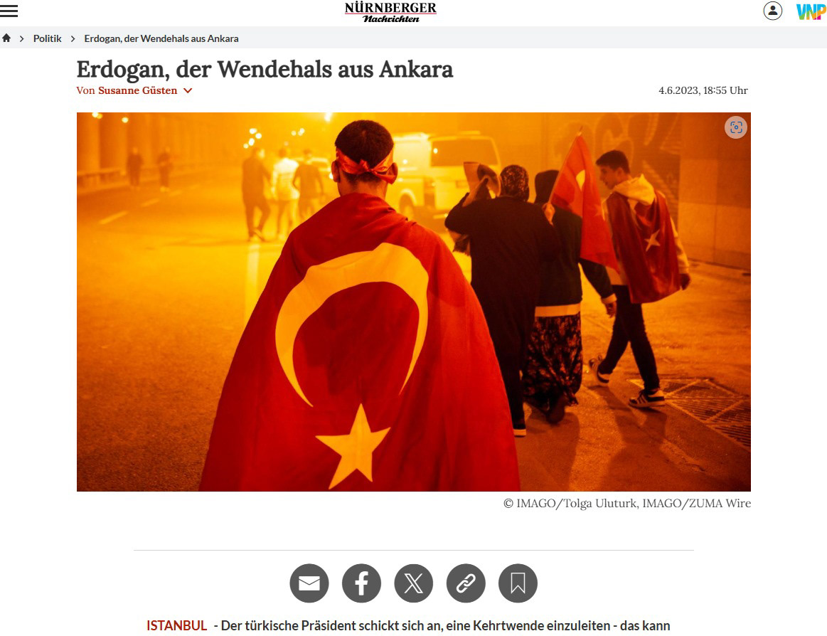 NÜRNBERGER NACHRİCHTEN ON JUNE 4, 2023