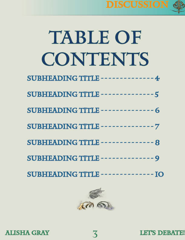 Contents