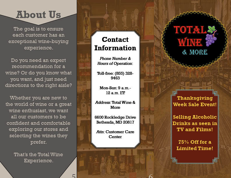 Trifold Brochure (Cover)