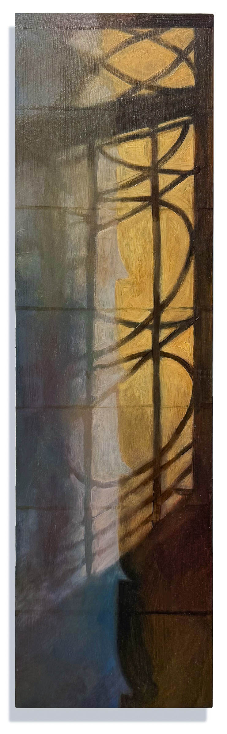 Gateway 2025, oil on wood