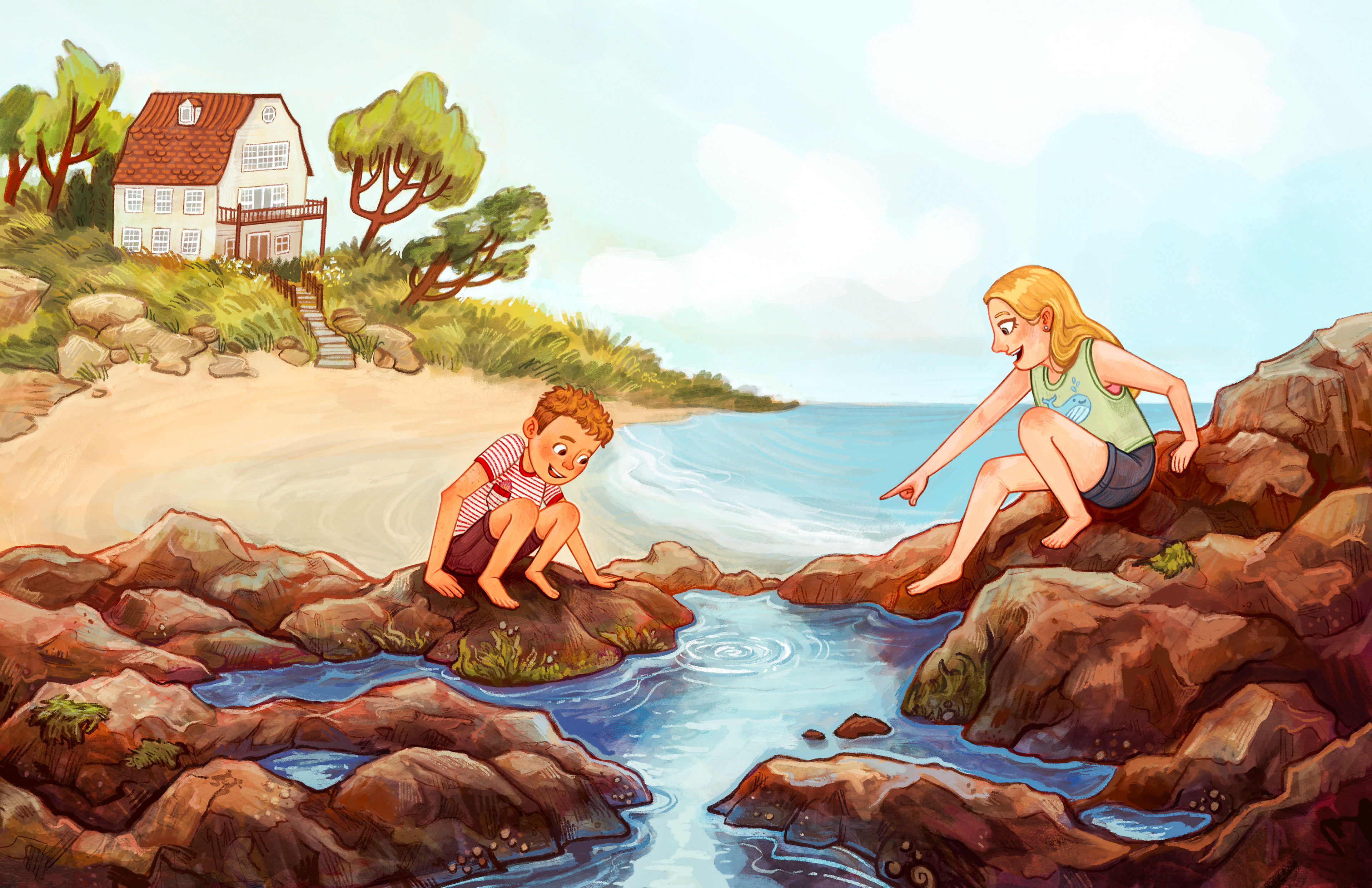 Tide Pool 2025, Procreate