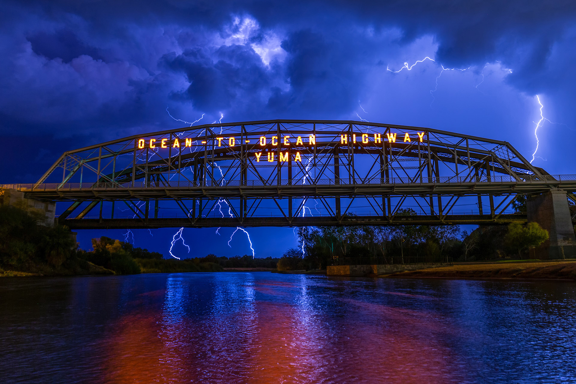 Ocean-to-Ocean Highway Bridge, Yuma, Arizona