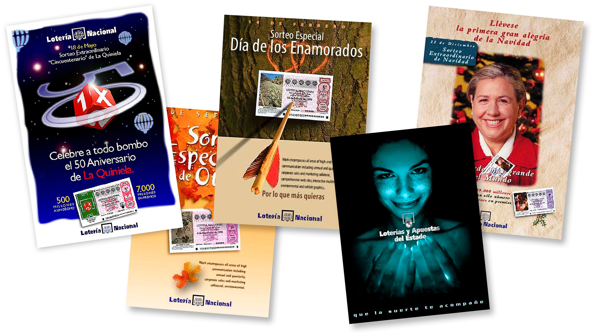 Loteria Nacional posters