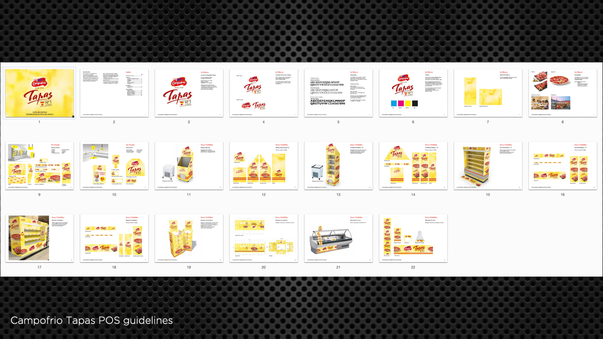 Campofrio Tapas guidelines