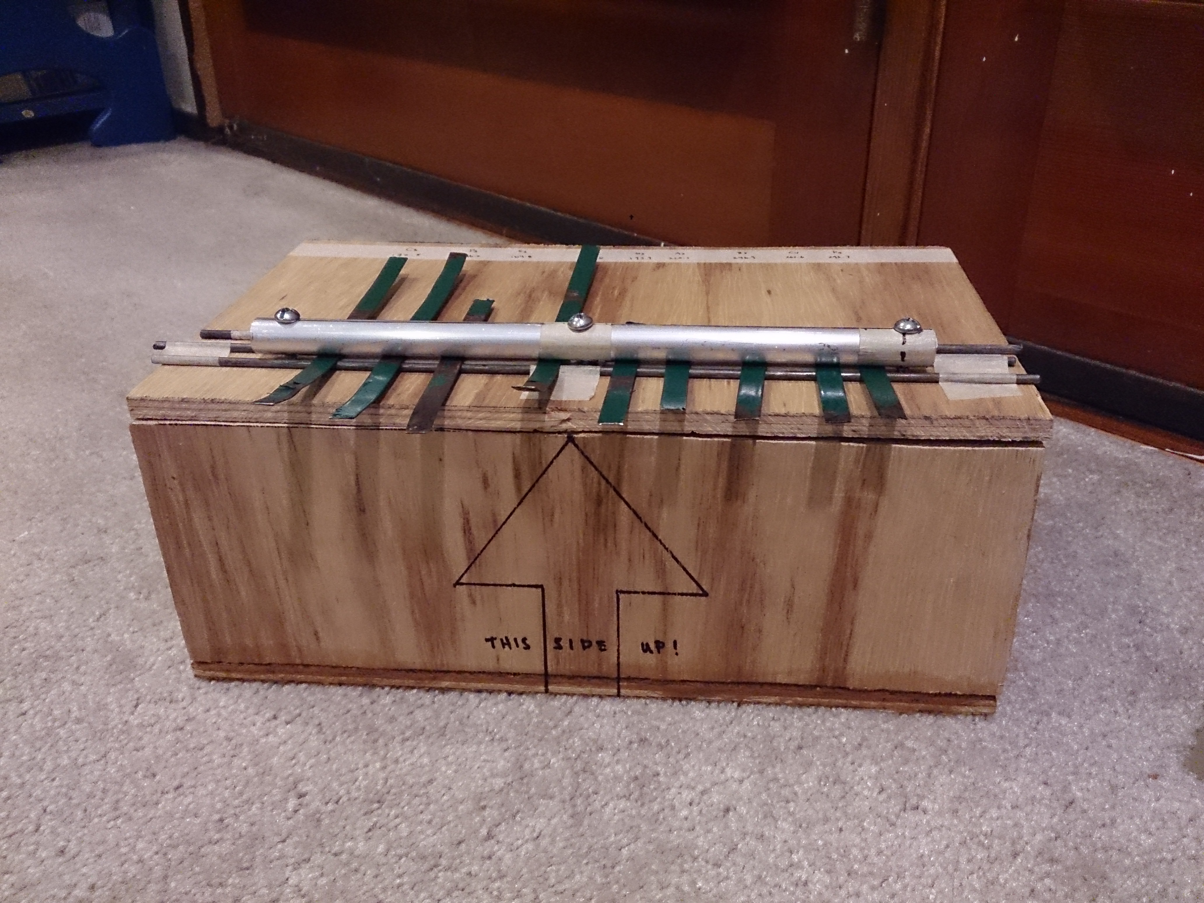 Homemade Kalimba