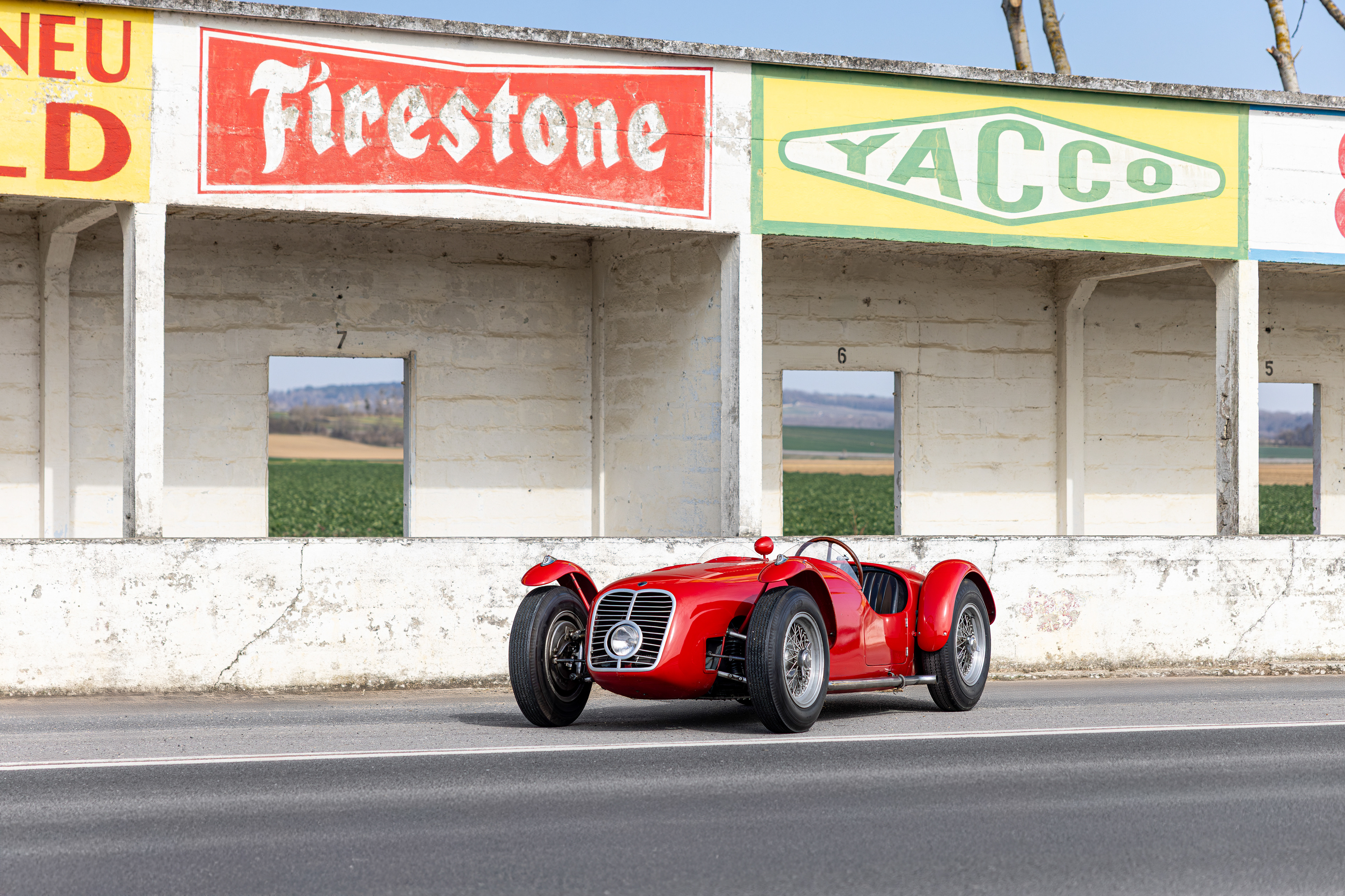 Maserati A6GCS Monofaro - Shot for Aguttes on Wheels, 2025