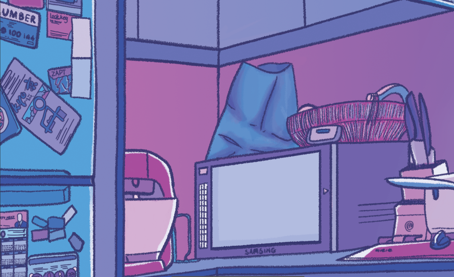 Digital closeup of Kitchen