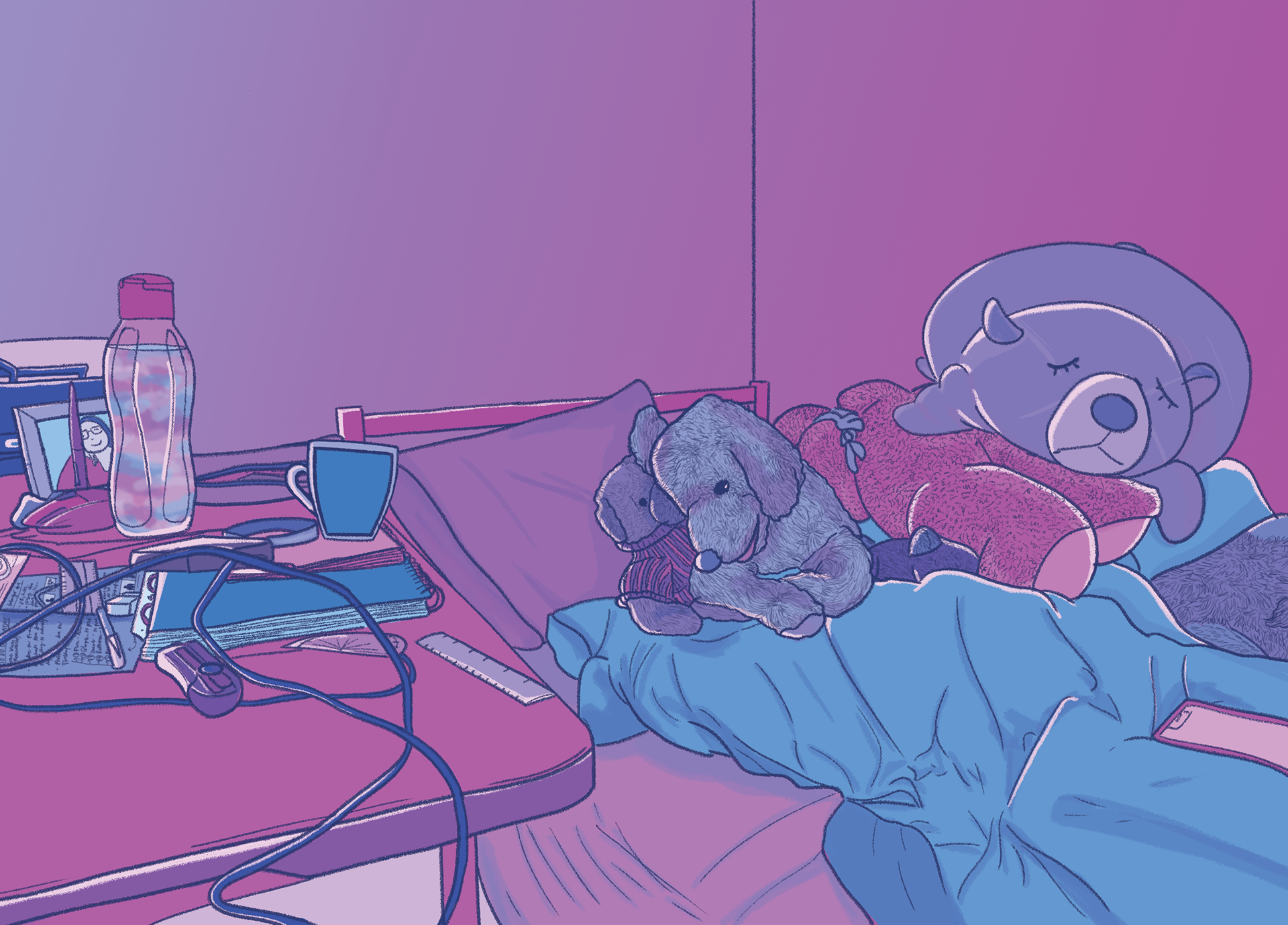 Digital Drawing- Bedroom