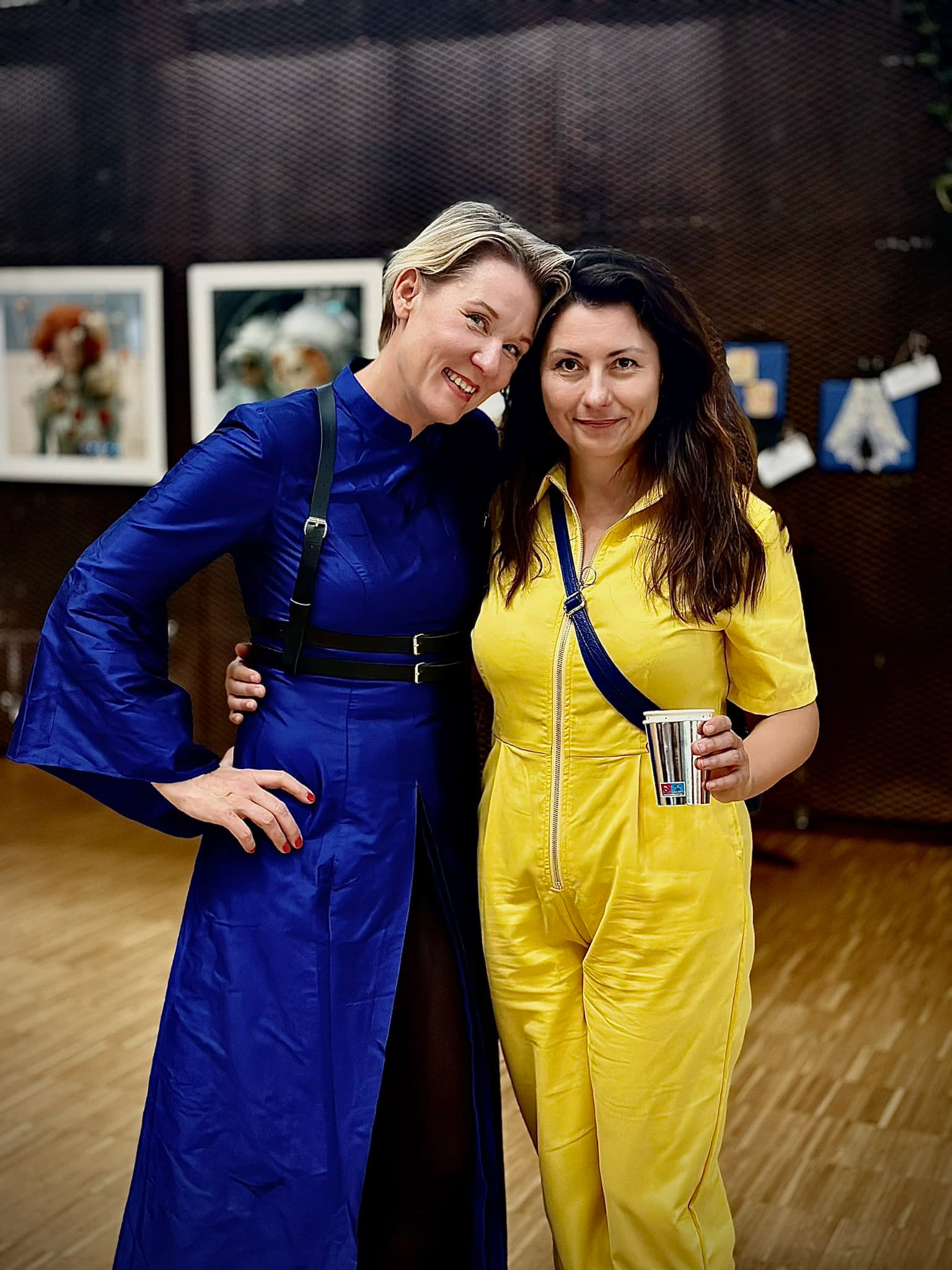 At Malmö Gallerihelg 2023 with Exhibition ""Resurgence – Status Symbols of The Future" together with co-artist L. Lewandowska. Location: Studio Malmö, Photo by Werner Nystrand.