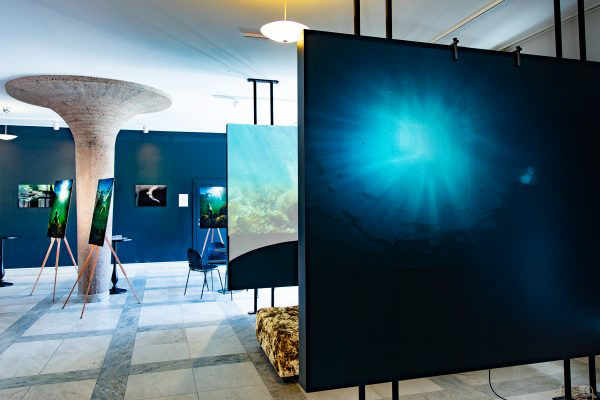 Exhibition at Halmstad Theatre during Halland Opera & Vocal Festival 2018. Projections and Photo Art.