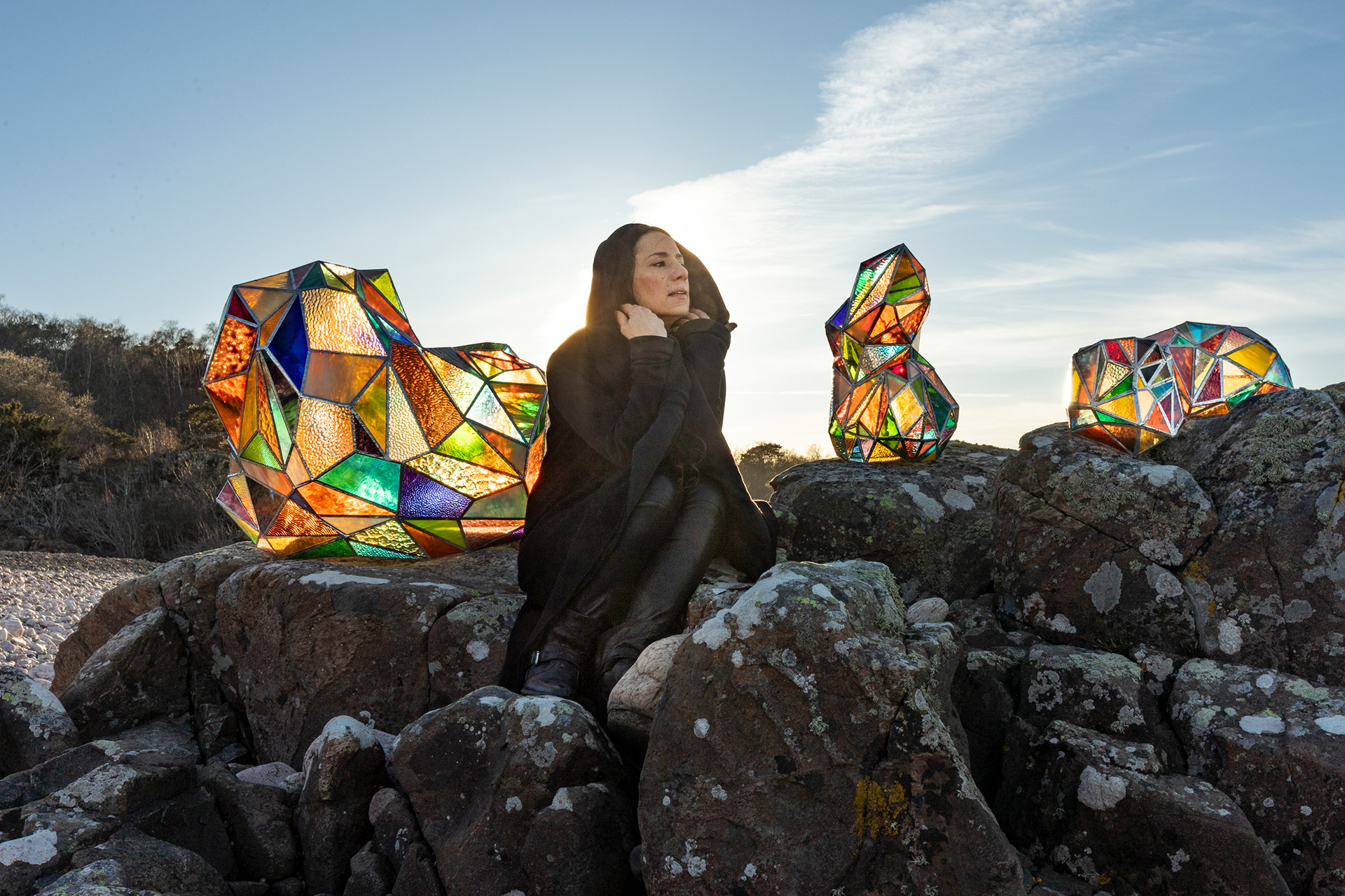 Artist Shahla M. Friberg, 2023