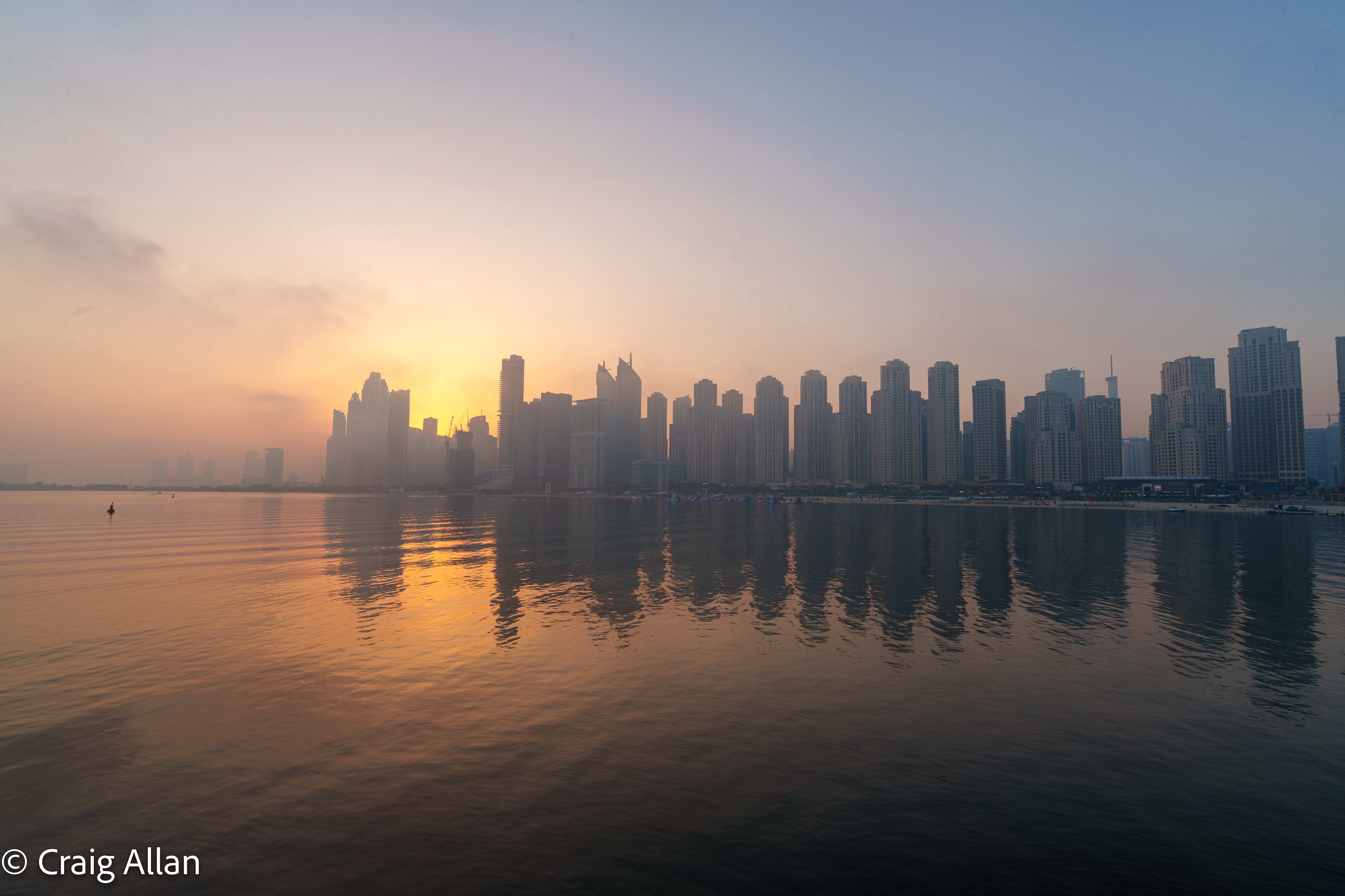 Dubai Marinia across the Bay