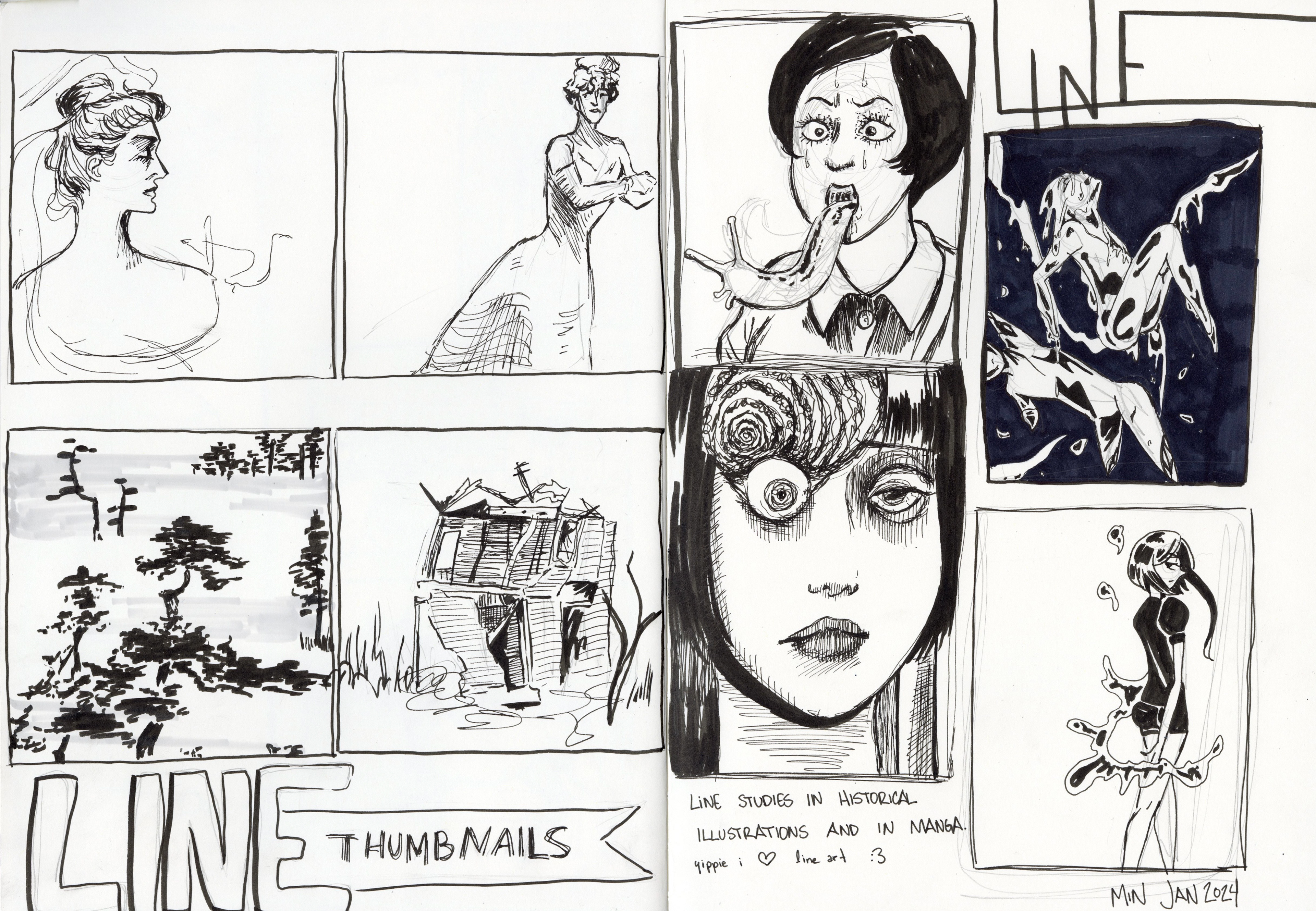Line master copy studies