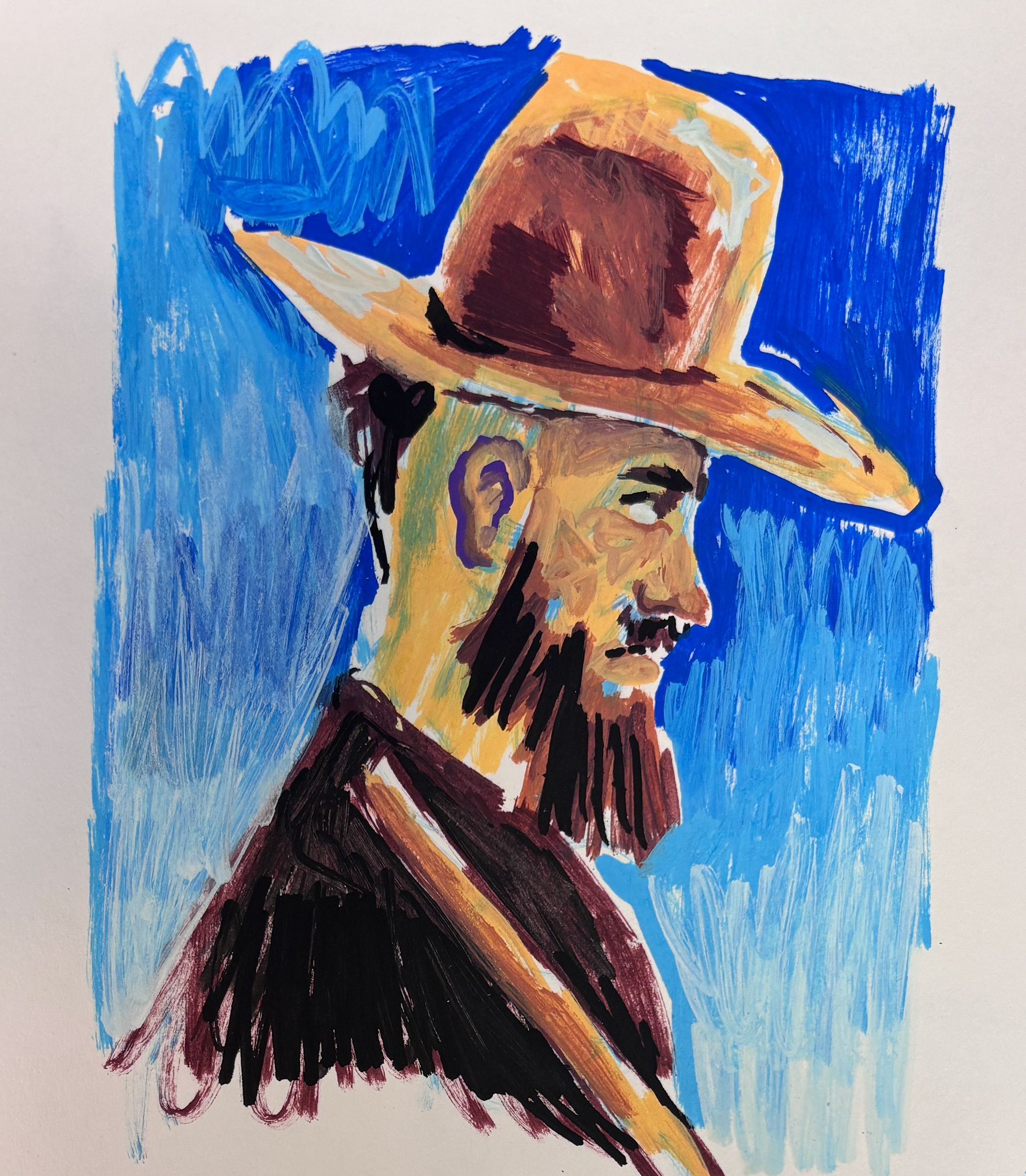 10 minute costumed drawing