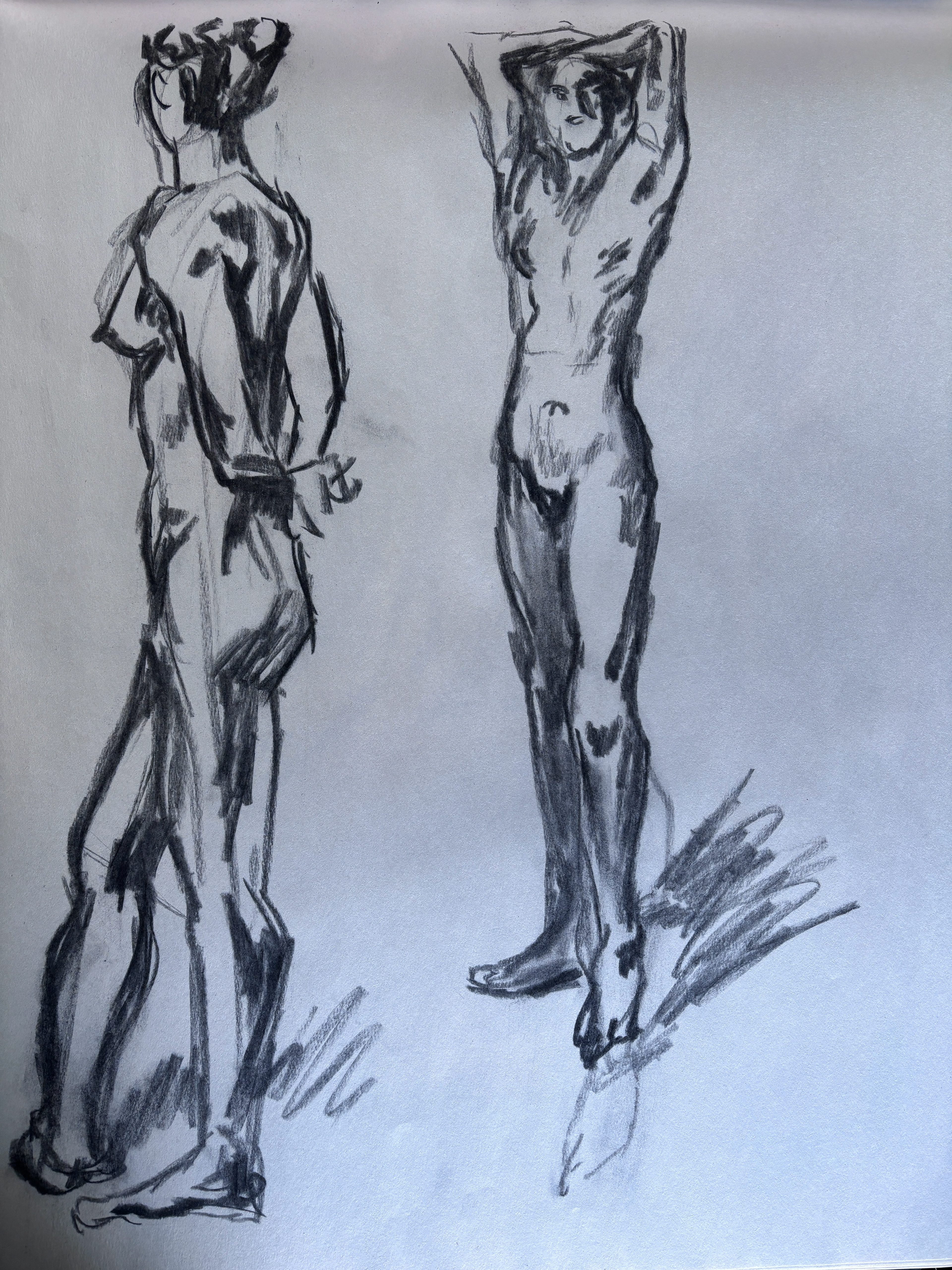 10 Minute Charcoal Drawing