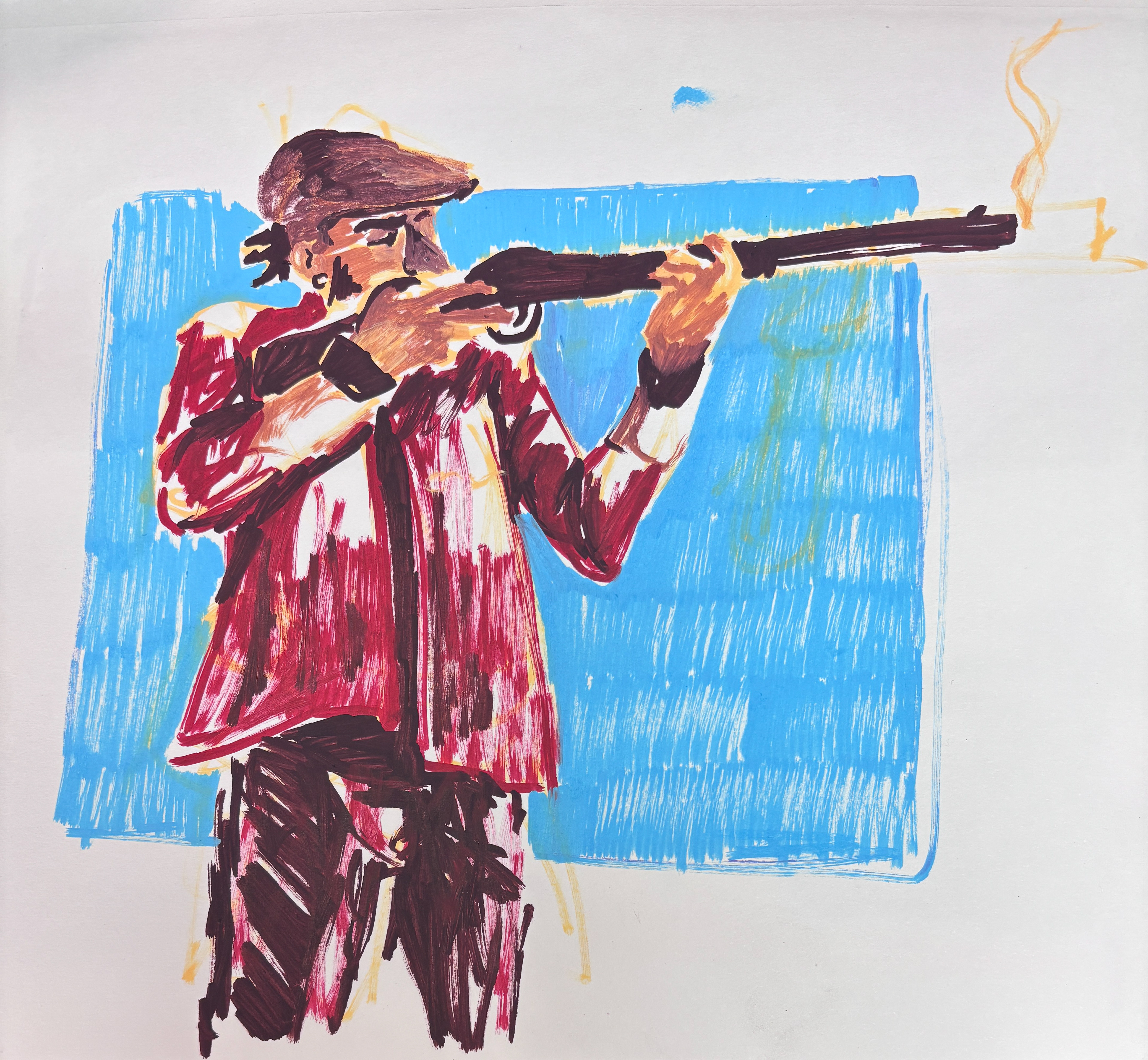 15 minute costumed drawing