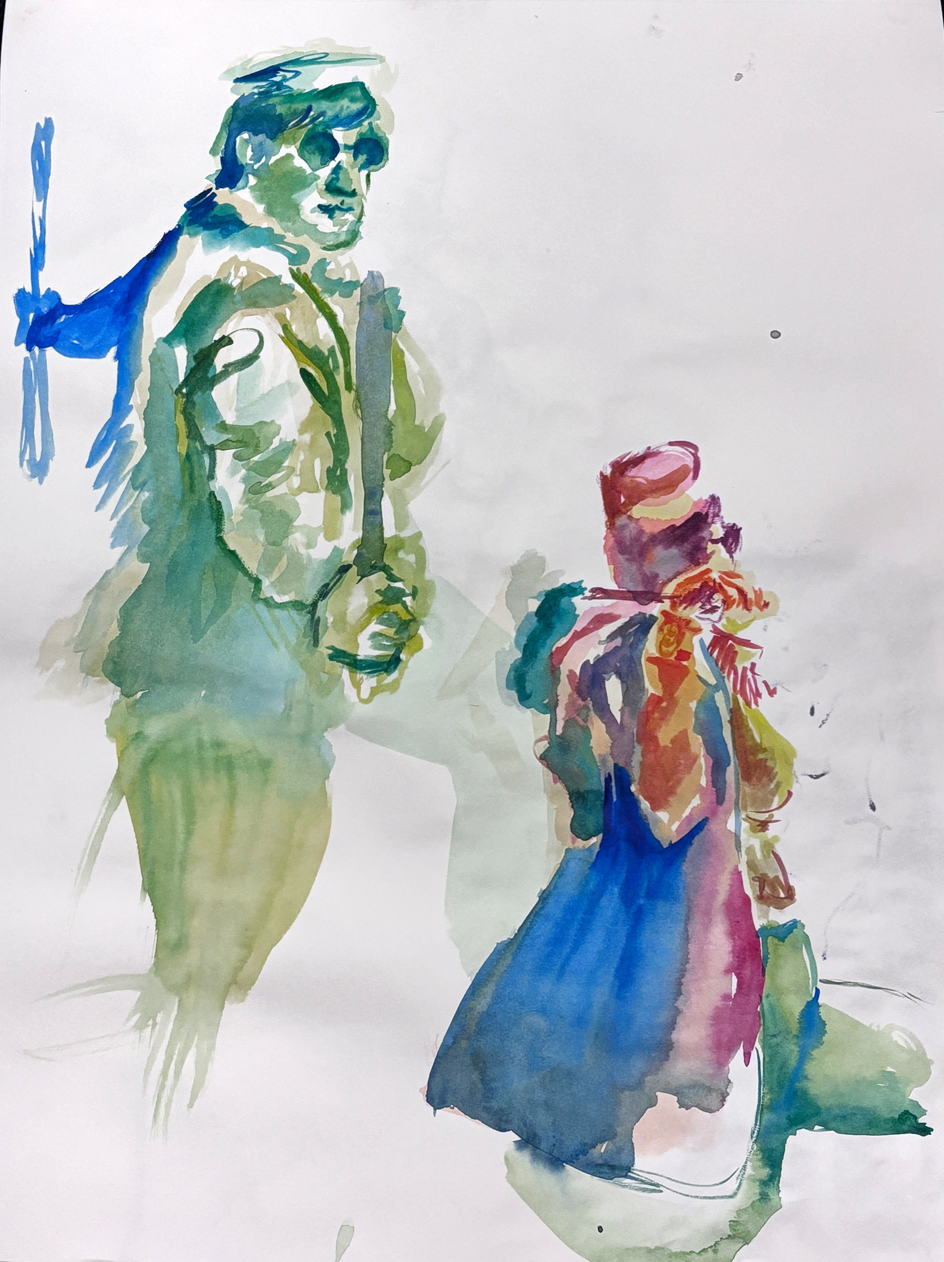 15 minute watercolor painting