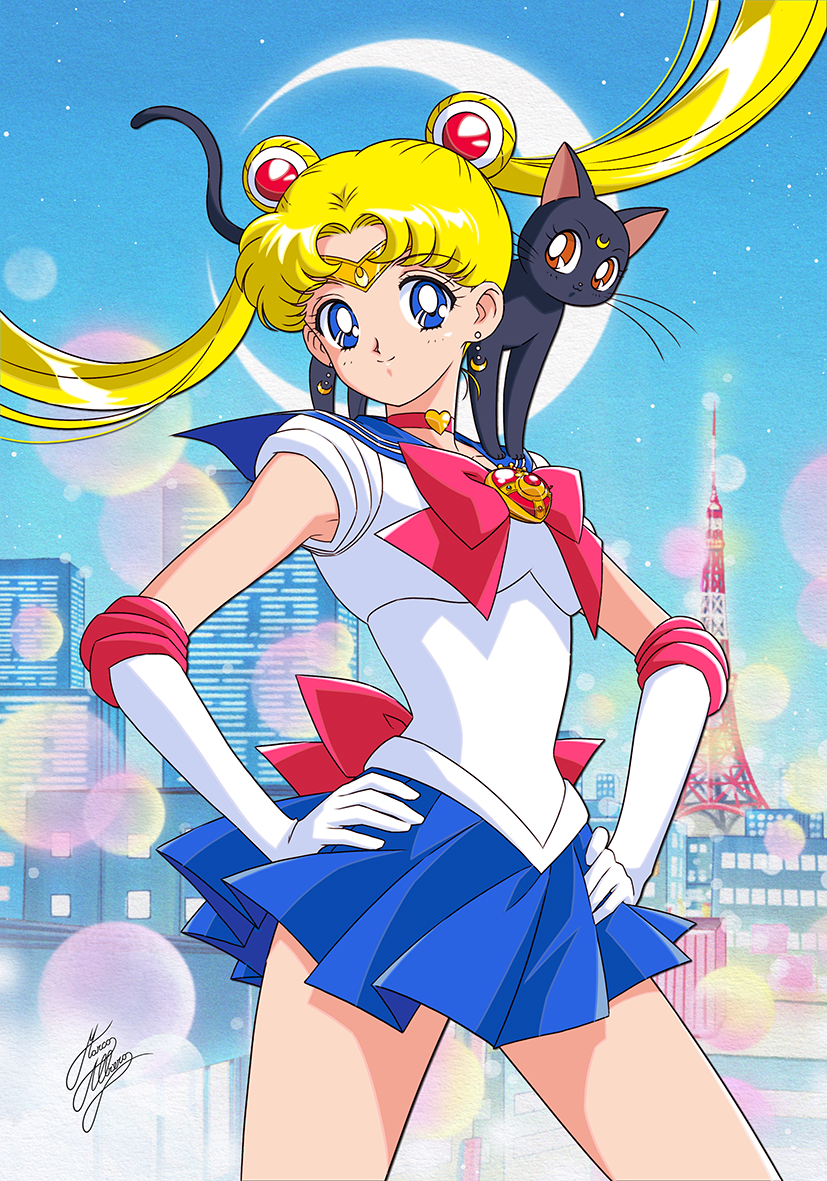 SAILOR MOON & LUNA