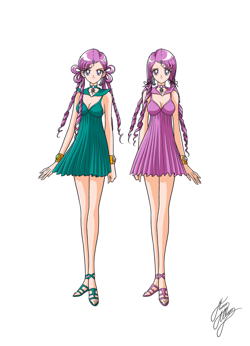 SAILOR LETHE & SAILOR MNEMOSYNE