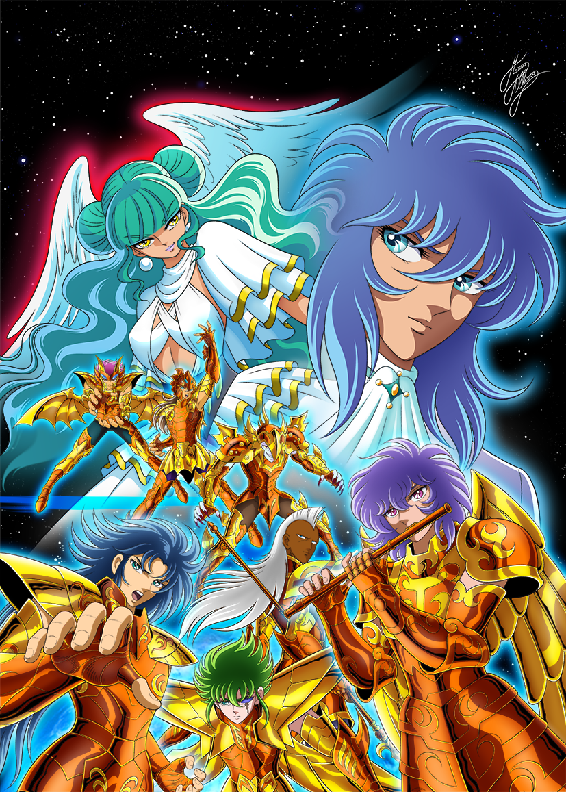 New Saint Seiya manga!  Saint Seiya: Rerise Of Poseidon 