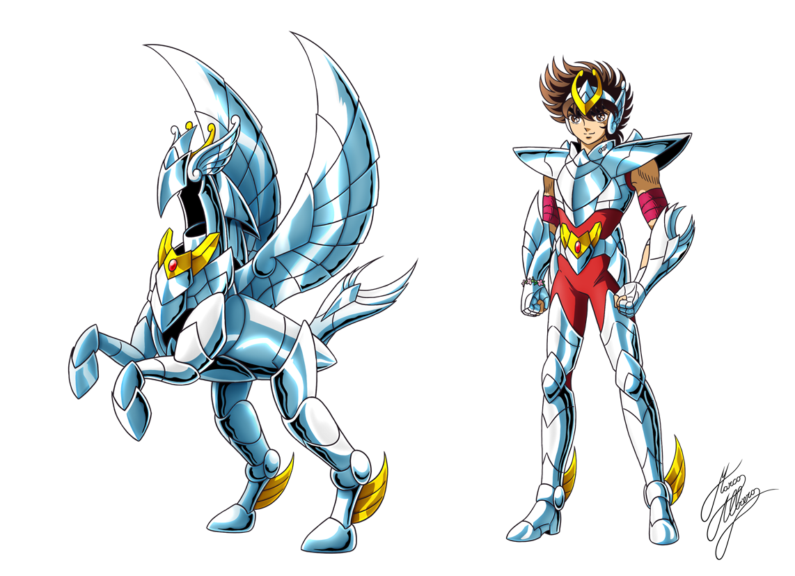 BRONZE SAINT PEGASUS