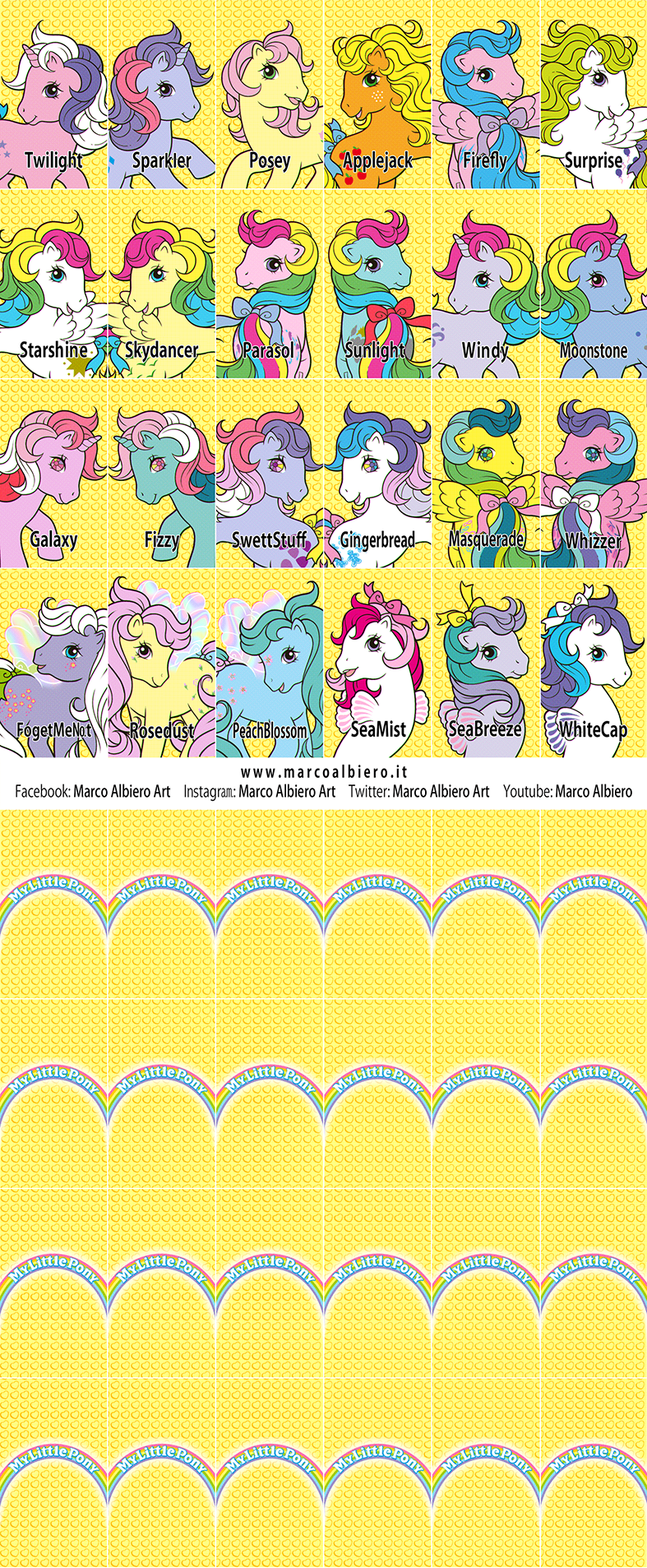 INDOVINA PONY GIALLO