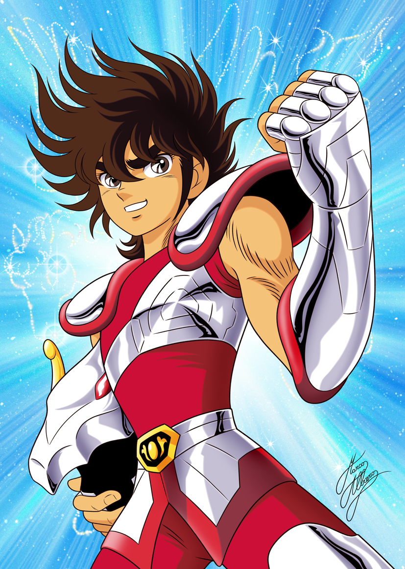 BRONZE SAINT PEGASUS