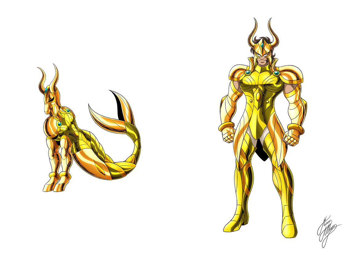 GOLD SAINT CAPRICORN