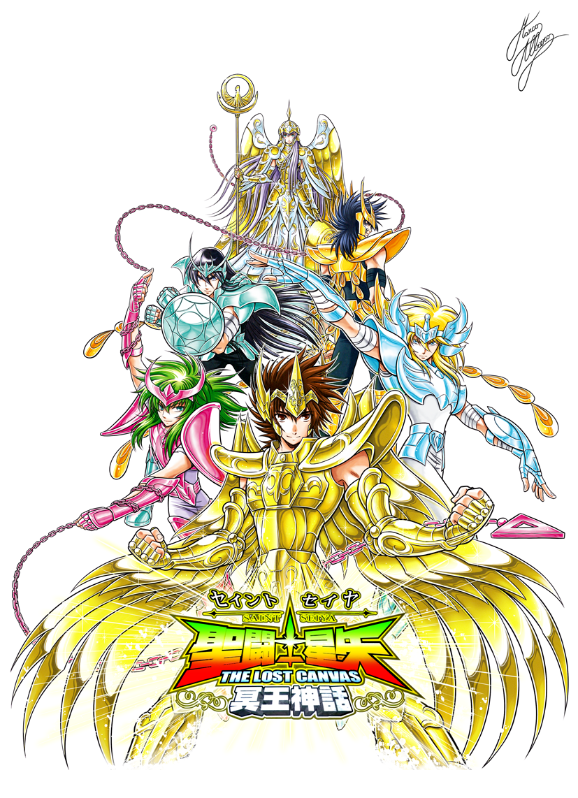 SAINT SEIYA THE LOST CANVAS MANGA