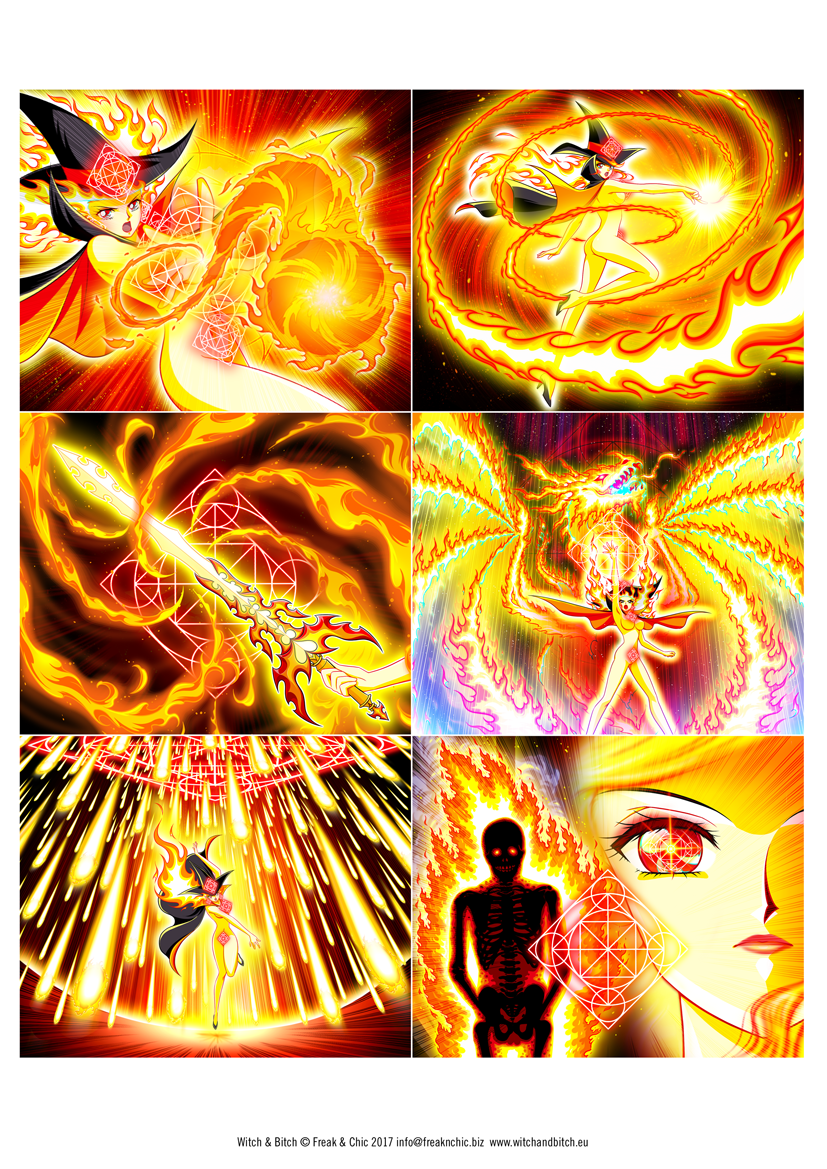 WITCH & BITCH - INCANTESIMI - FUOCO