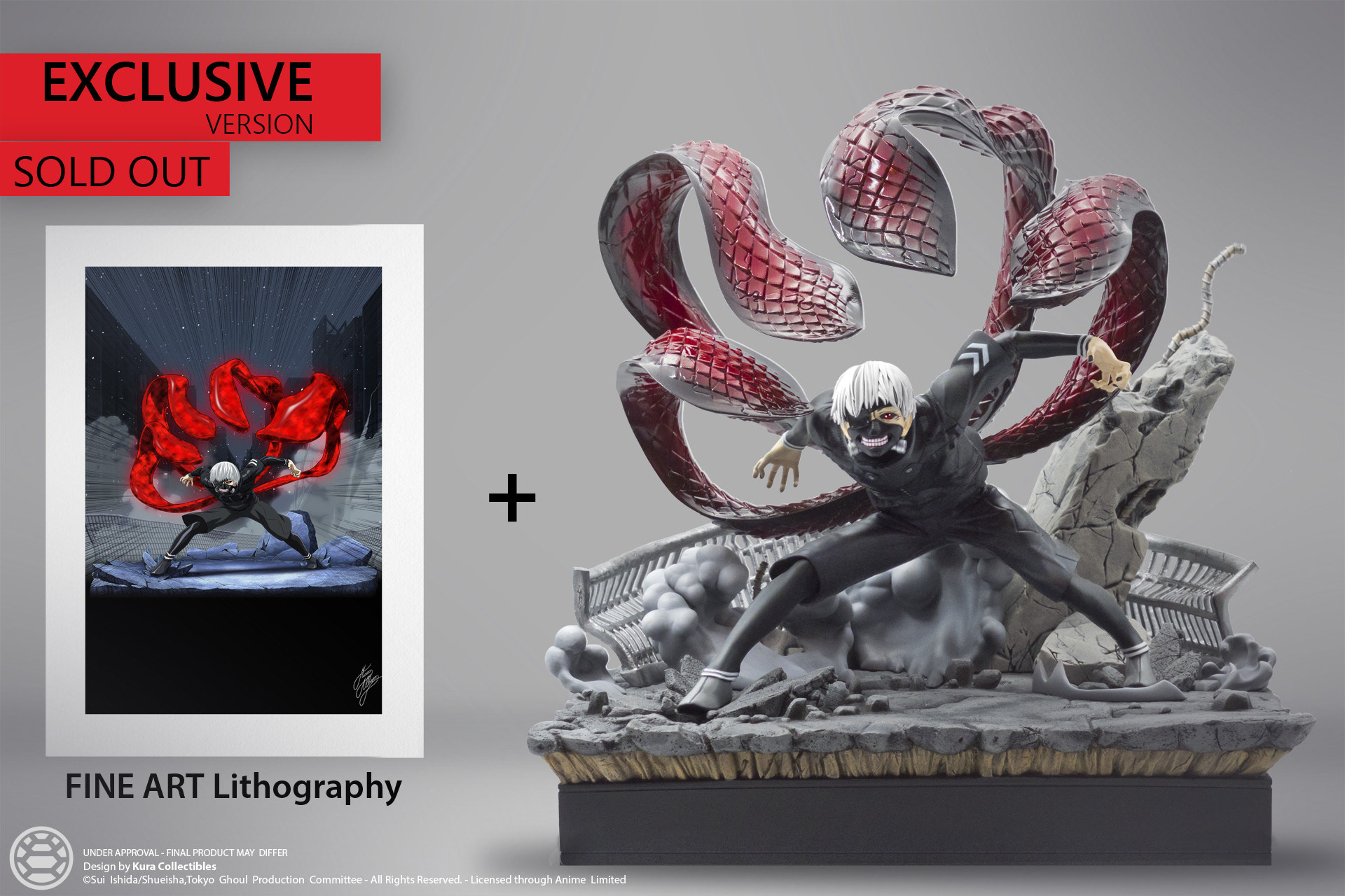 EXCLUSIVE KEN KANEKI DES FLEURS A FOISON