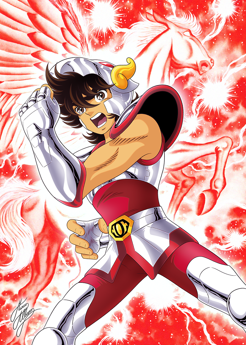 BRONZE SAINT PEGASUS