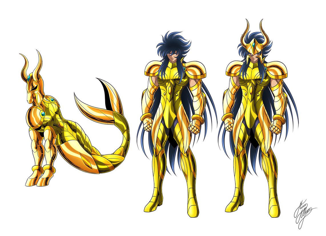 GOLD SAINT CAPRICORN