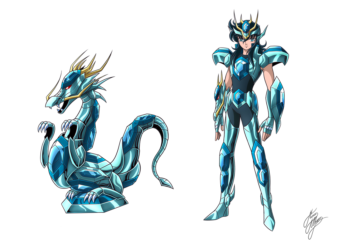 BRONZE SAINT DRACO Ω