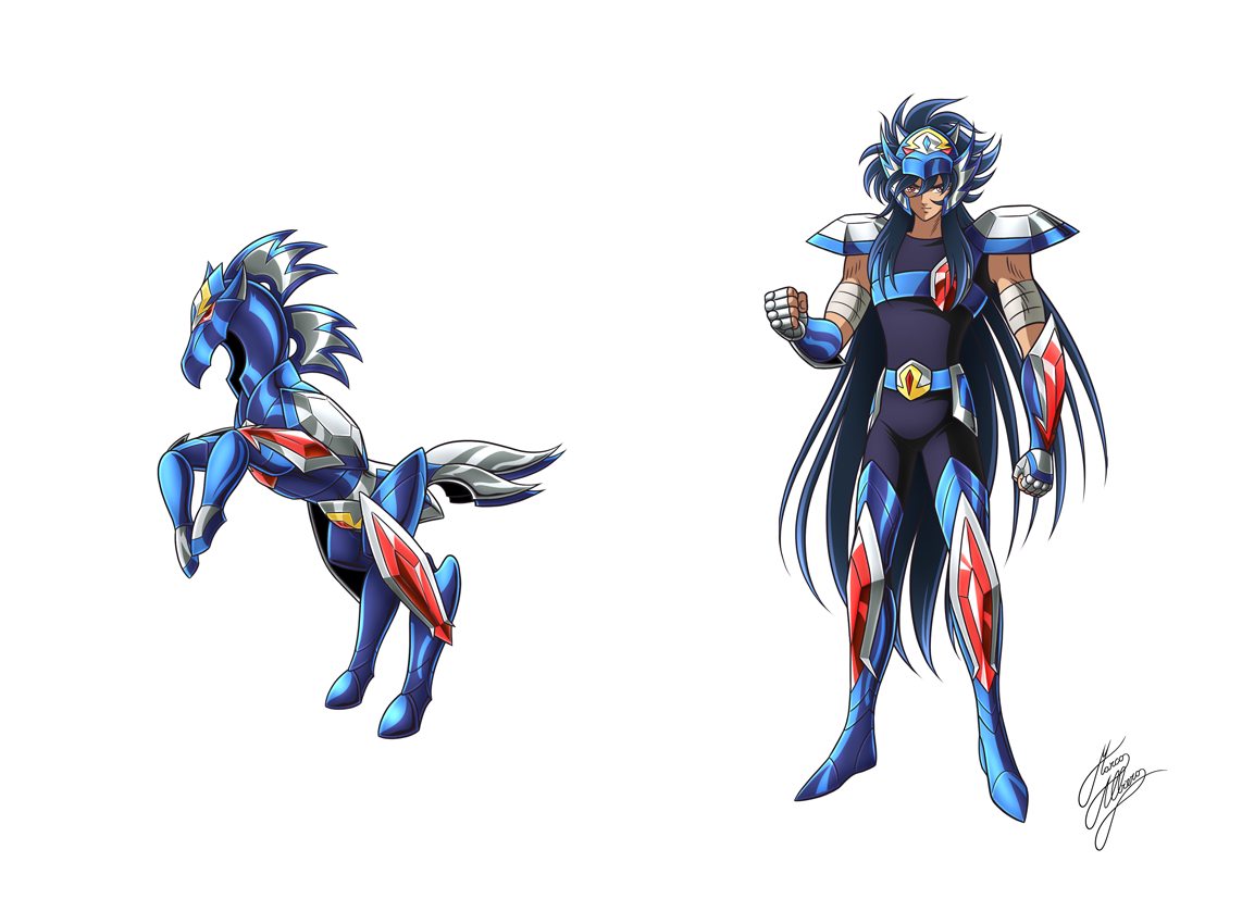 BRONZE SAINT EQUULEUS Ω