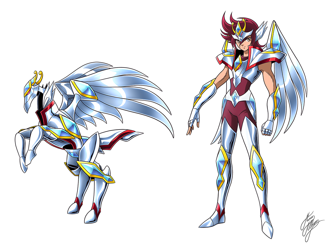 BRONZE SAINT PEGASUS