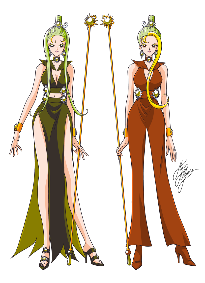 SAILOR PHI & SAILOR CHI