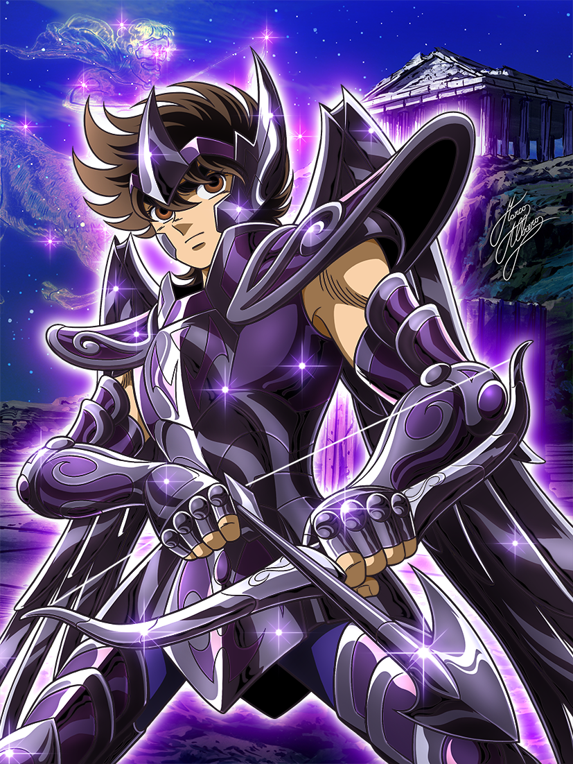 GOLD SAINT SAGITTARIUS BLACK