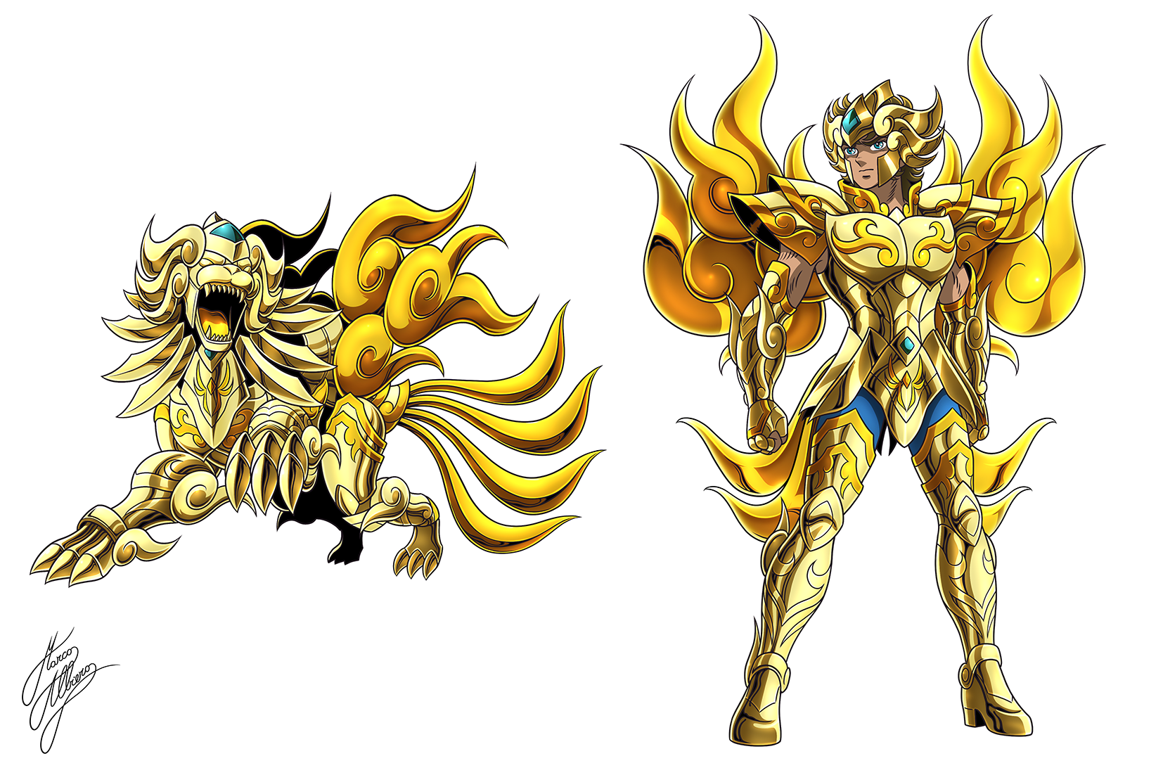 GOD LEO AIORIA